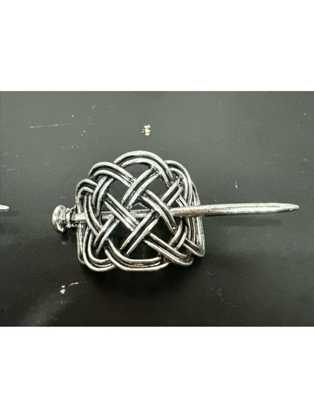 Celtic Knot Hair Pin Or Knitted Crochet Shawl Closure Lot Of (6)